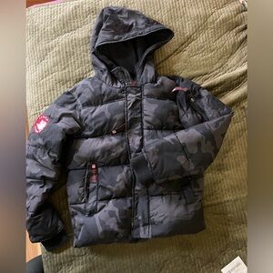 Boys Puffy Canada Weather Gear Jacket Medium (10/12)